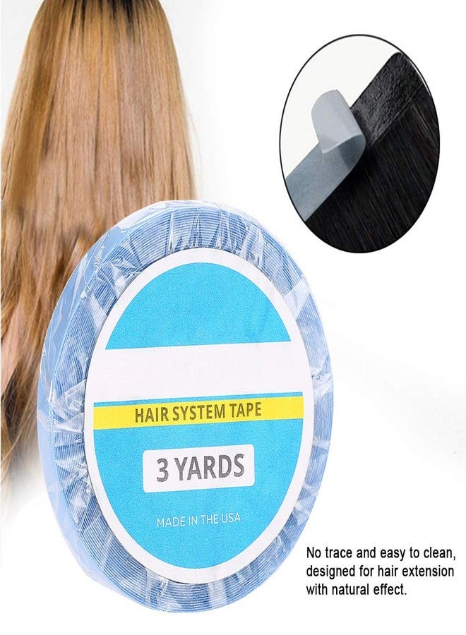 Milltrip Nano Hair Extension Adhesive Glue Strips, Double Sided Hair Extension Tape Roll, Haier System Taper Roll for Hairs Extensions Wig Tapes, Double-Sided Hairs Taper for Salon & Home Use - Image 2